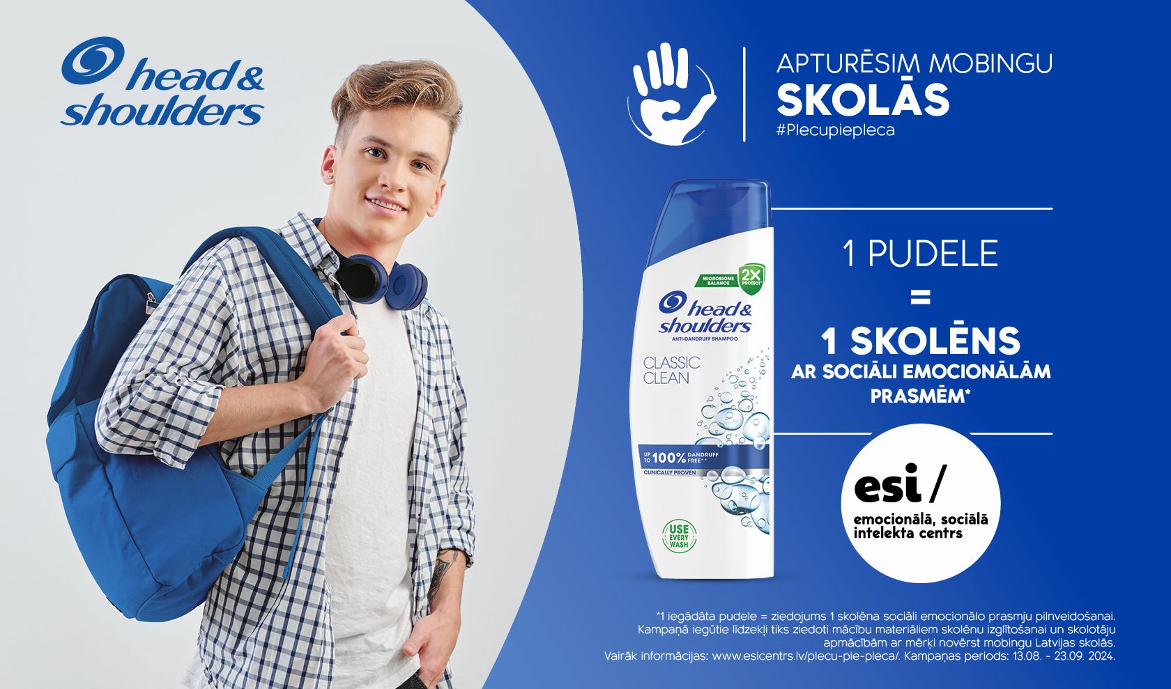 H&S Apturēsim Mobingu skolās 2024 #plecupiepleca