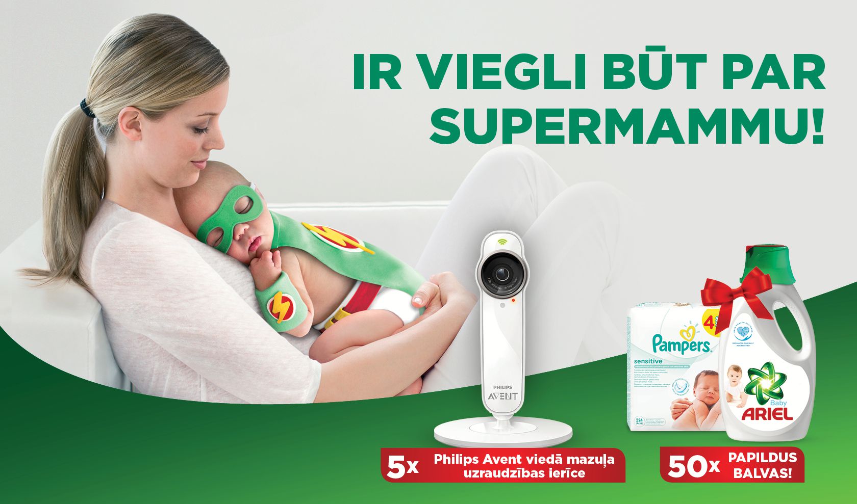 Ir viegli būt par supermammu!